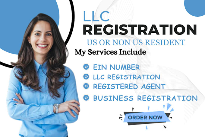 Gig Preview - Do US llc registration, dissolve llc, get ein number for US and non US resident