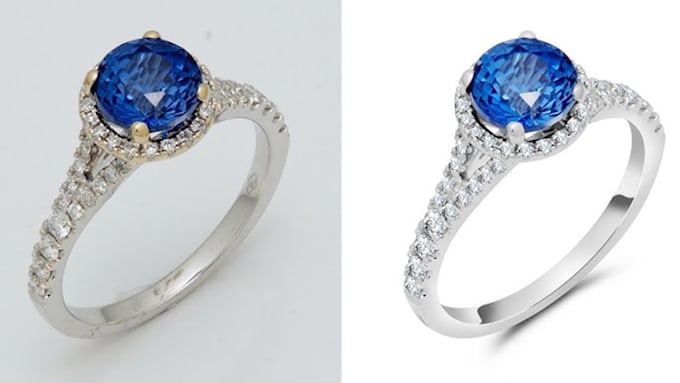 Gig Preview - Do professional jewelry retouching and jewelry editing