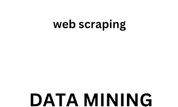 Gig Preview - Do python web scraping and data mining