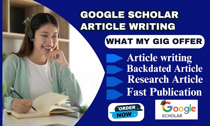 Bestseller - write and publish article in a peer reviewed index google scholar journal