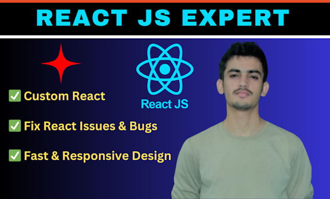 Gig Preview - Develop a modern react UI landing page and fix react issues