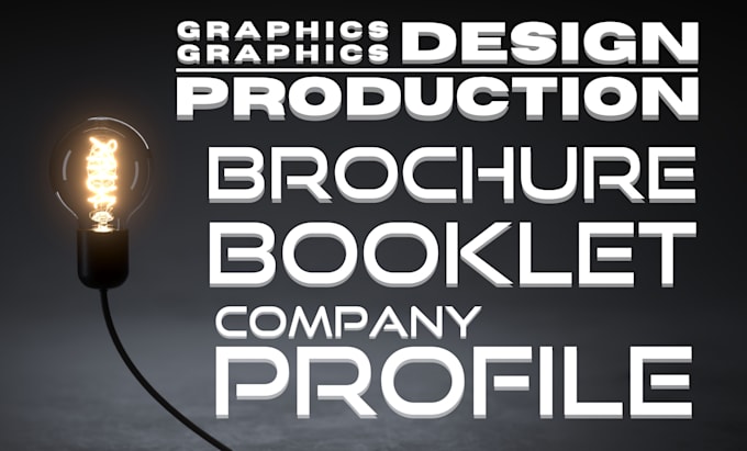 Gig Preview - Design company profile, brochure, booklet, and employee handbook