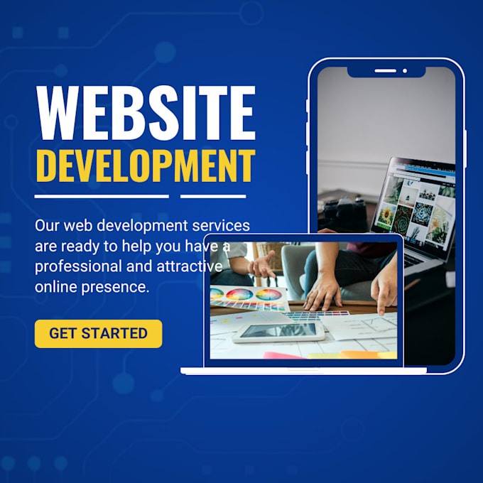 Gig Preview - Design and develop a professional website for you