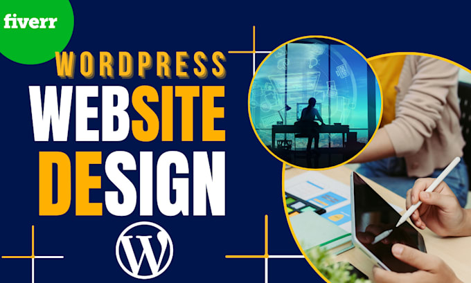 Gig Preview - Develop wordpress website design with responsive web design