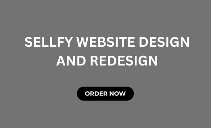 Bestseller - sellfy website design redesign sellfy website design sellfy store