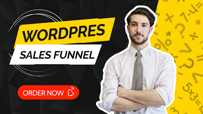 Gig Preview - Create wordpress sales funnel landing page squeeze page woofunnel funnelkits