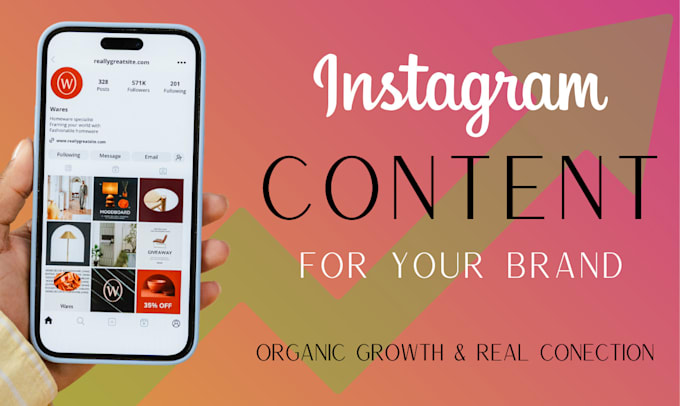 Gig Preview - Create strategic content for your ig