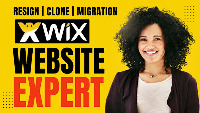 Gig Preview - Build wix website, wix design or redesign, wix website migration with wix studio