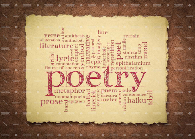 Bestseller - write and edit poems on behalf of my clients