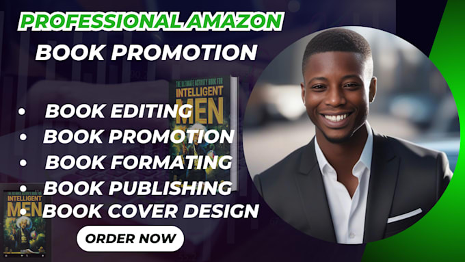 Gig Preview - Professionally promote your book on amazon or ebook marketing and kindle KDP