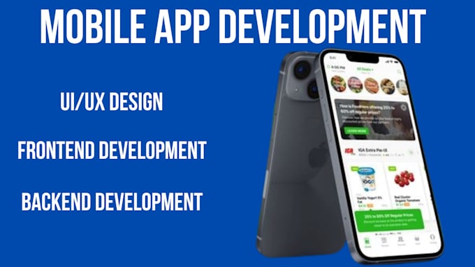 Gig Preview - Develop custom andriod app, ios mobile app development as an app developer