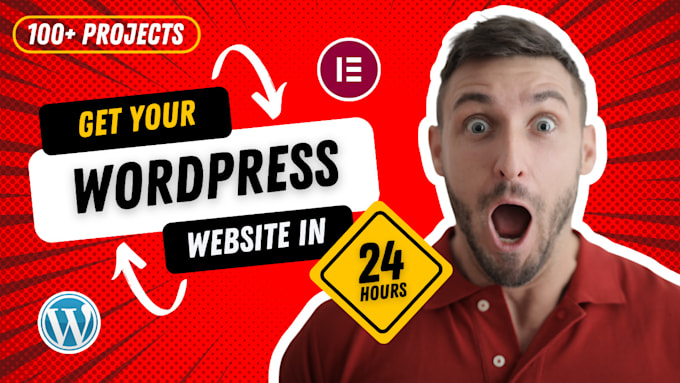 Gig Preview - Build you a responsive wordpress website in 24 hours