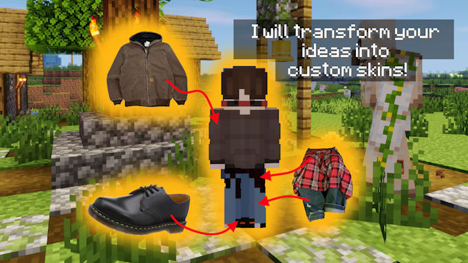 Bestseller - make a custom minecraft skin