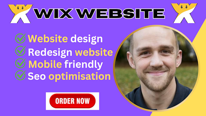 Gig Preview - Design a high converting wix landing page