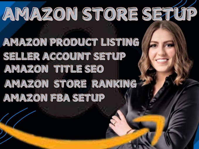 Gig Preview - Create and setup amazon seller account amazon fba amazon product listing