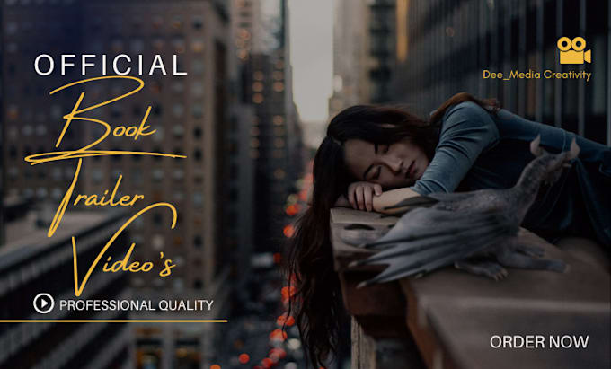 Bestseller - offer professional cinematic book trailer services to hook your reader