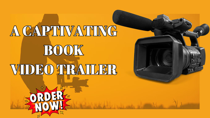 Gig Preview - Create a captivating cinematic book trailer to boost your sales