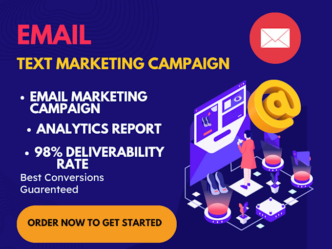 Gig Preview - Send bulk email marketing, bulk email blast, email campaign