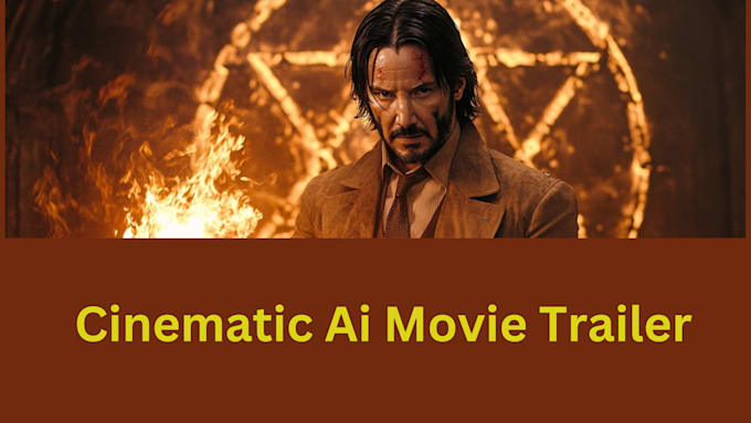 Gig Preview - Create captivating ai generated movie trailer ai movie trailer ai movie trailer