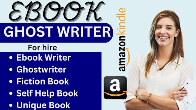 Gig Preview - Ebook writer, ebook ghostwriter, non fiction,self help book writer