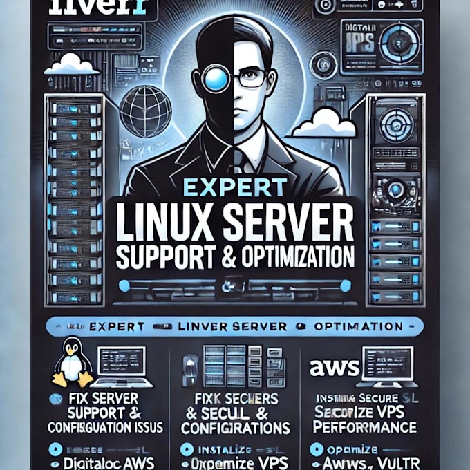 Bestseller - fix your linux server issues, install SSL, and optimize your vps