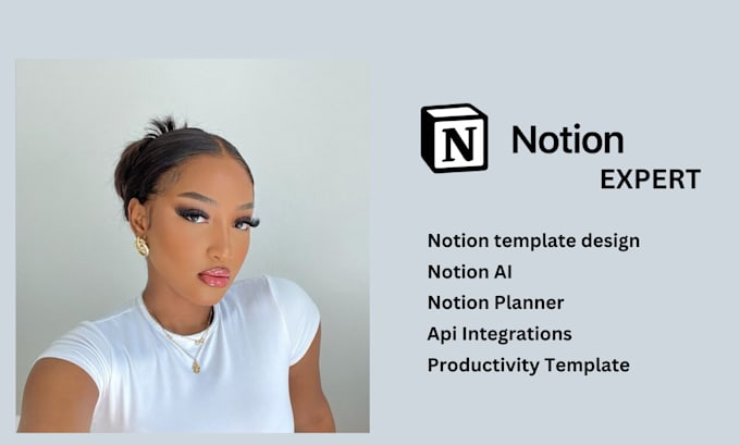 Gig Preview - Be your notion virtual assistant notion expert notion template design