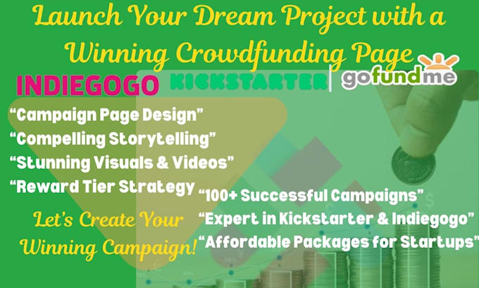 Bestseller - launch your dream project with a winning crowdfunding campaign creation setup