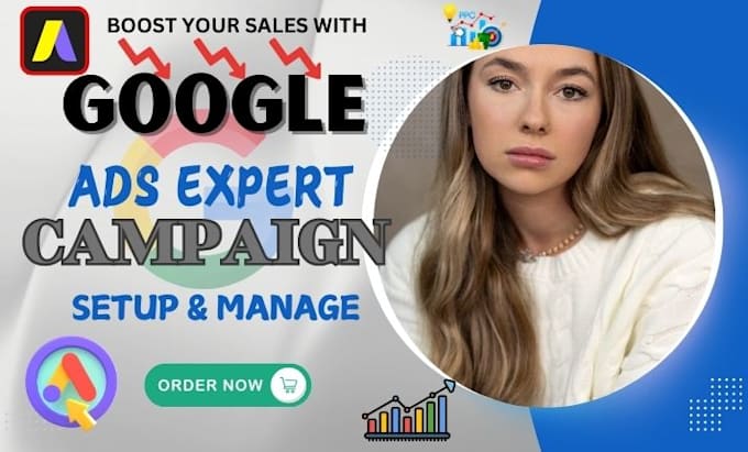 Gig Preview - Setup and optimize google ads ppc campaign, SEM expert and marketing manager