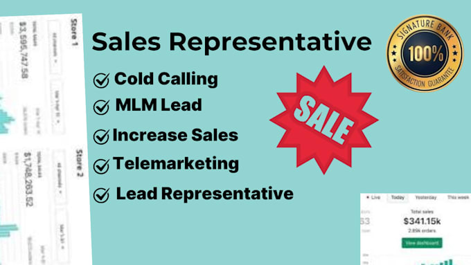 Gig Preview - Be your expert sales closer sales representative and sales pitch specialist