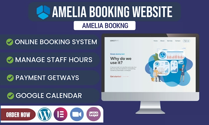 Gig Preview - Install amelia booking plugin and create an appointment booking website