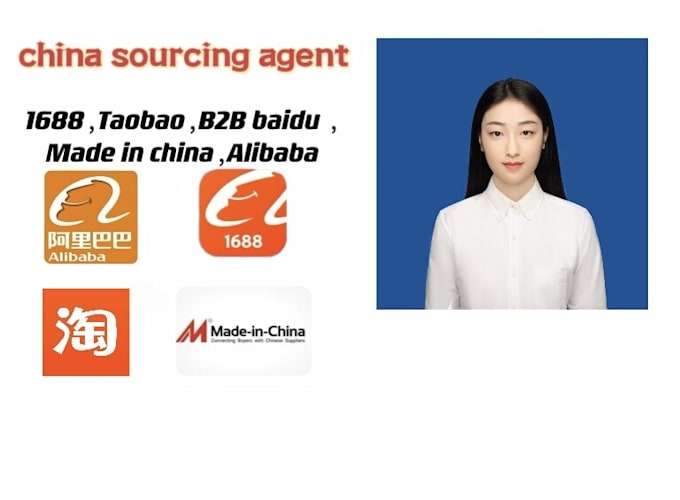 Gig Preview - Be china product sourcing agent 1688,taobao,alibaba