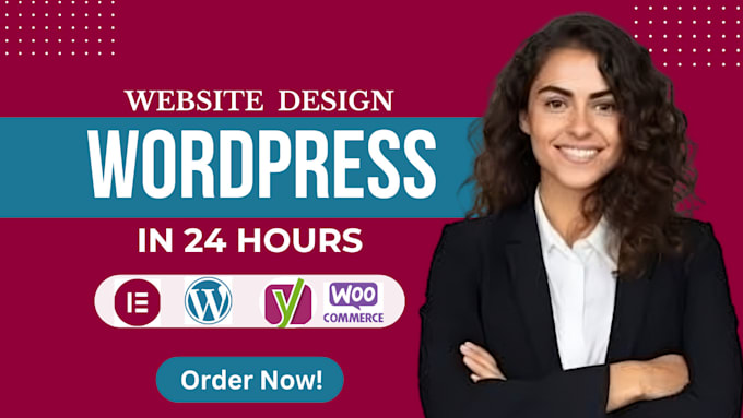 Gig Preview - Create responsive wordpress website design in 24 hours