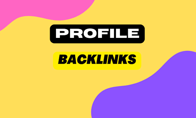 Gig Preview - Do high da 70 manual dofollow SEO profile backlinks