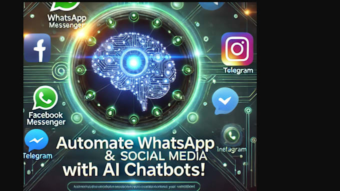 Gig Preview - Help you set up whatsapp business API and build your social chatbot