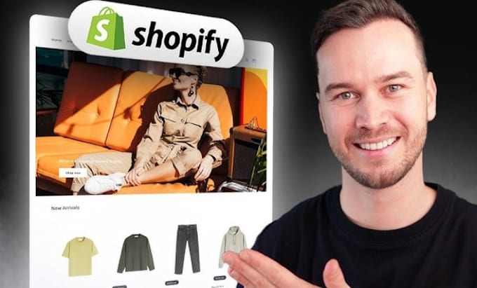 Gig Preview - Build your high converting shopify dropshipping store