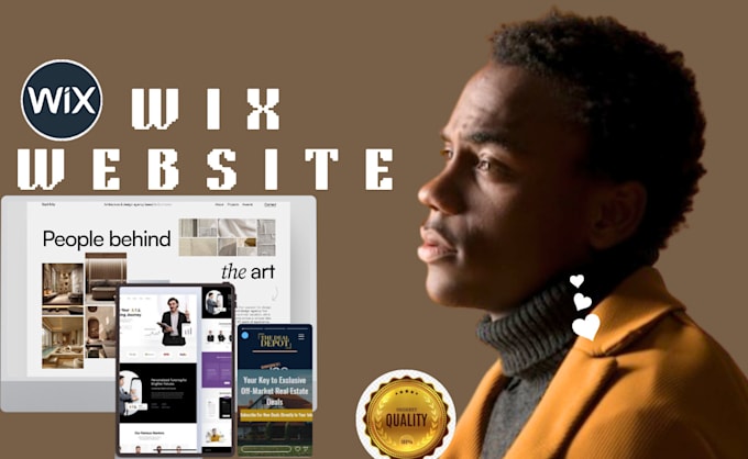 Gig Preview - Wix website expert wix web design wix designer wix website redesign wix website