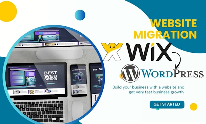 Gig Preview - Convert wix to wordpress  wix to elementor  wordpress website design