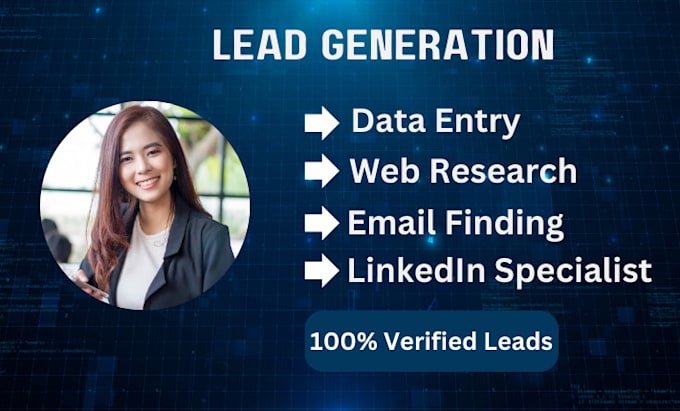 Gig Preview - B2b prospect finder  lead generator  list building  linkedin sales expert