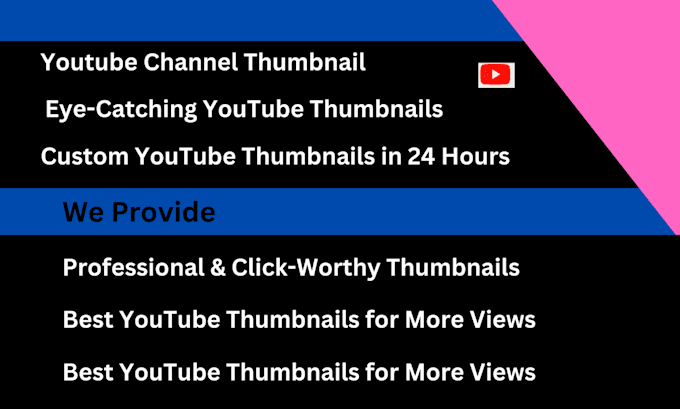 Gig Preview - Design eye catching youtube thumbnails to boost CTR