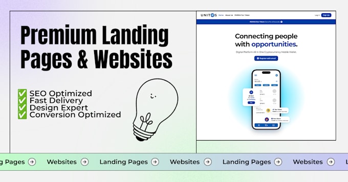 Bestseller - design and build a professional landing page