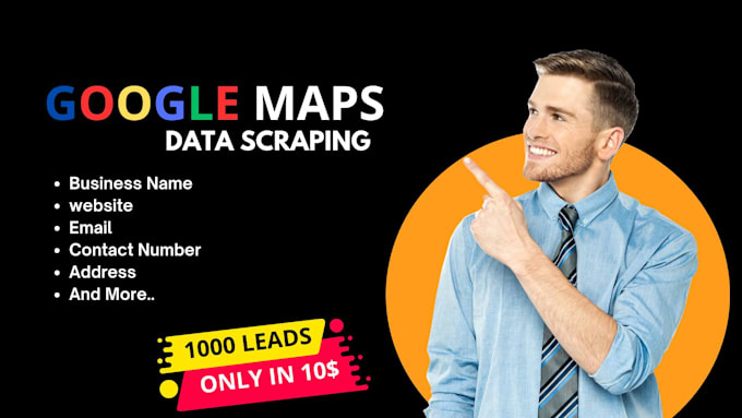 Gig Preview - Scrape google map data for lead generation