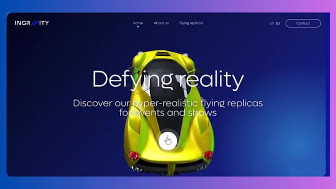 Bestseller - make 3d interactive website, threejs,  opengl, webgl, web3 game website, spline