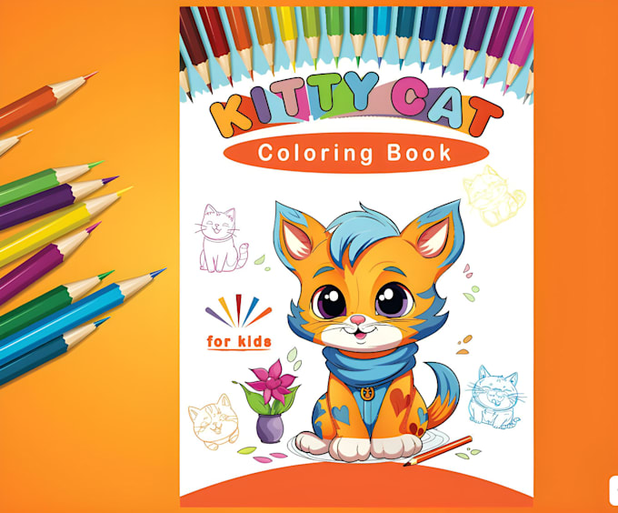 Gig Preview - Create children coloring book pages, coloring book cover