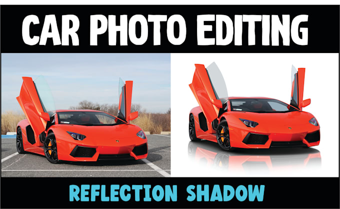 Gig Preview - Do car image editing and automotive photo background remove