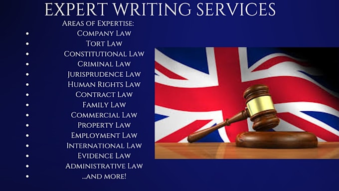 Gig Preview - Conduct legal research on UK laws