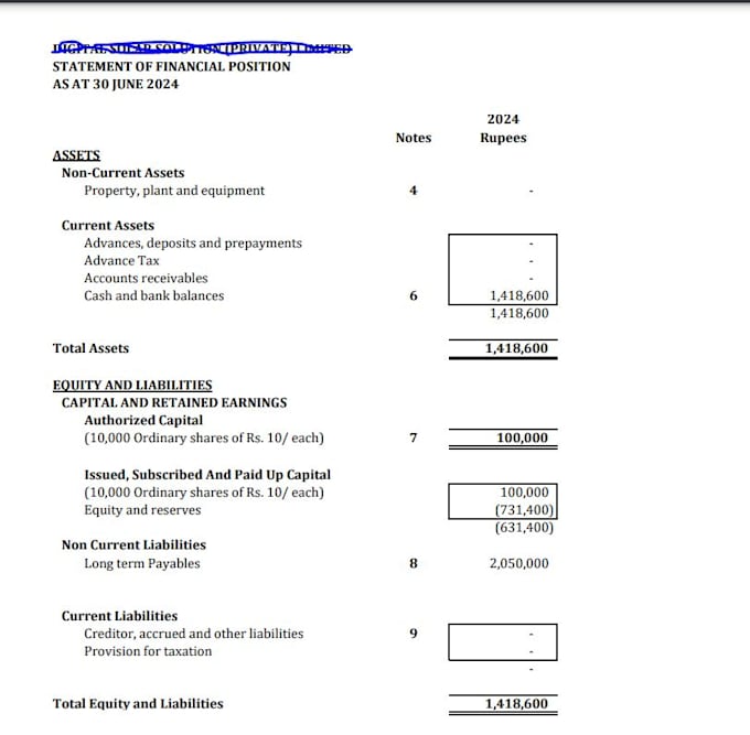 Gig Preview - Bookkeeping, financial reporting, accounting