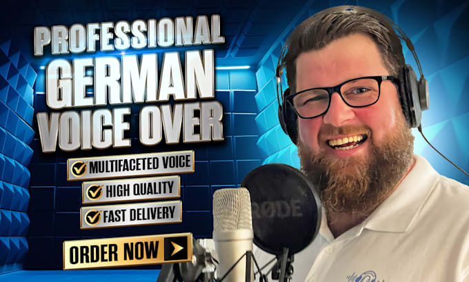 Bestseller - record a voice over for you with a deep voice