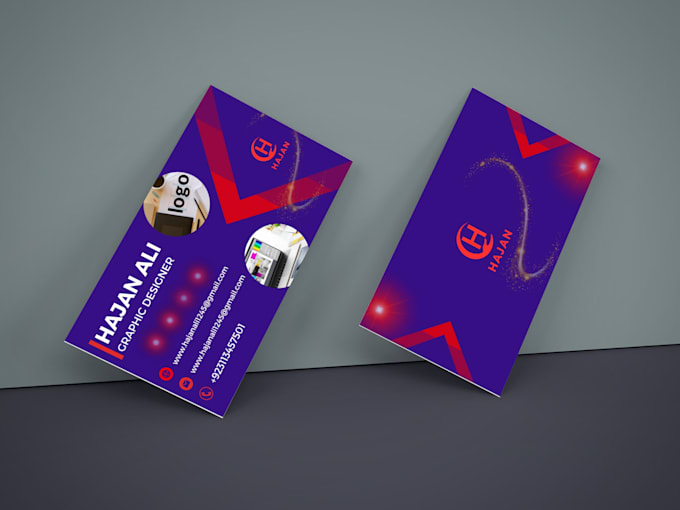 Gig Preview - Do modern business card within 24 hours