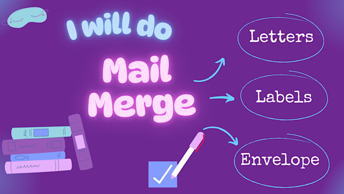 Gig Preview - Mail merge for all mailing labels, letters or envelopes