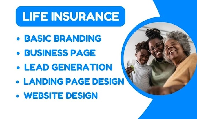 Gig Preview - Life insurance leads insurance lead life insurance website gohighlevel insurance